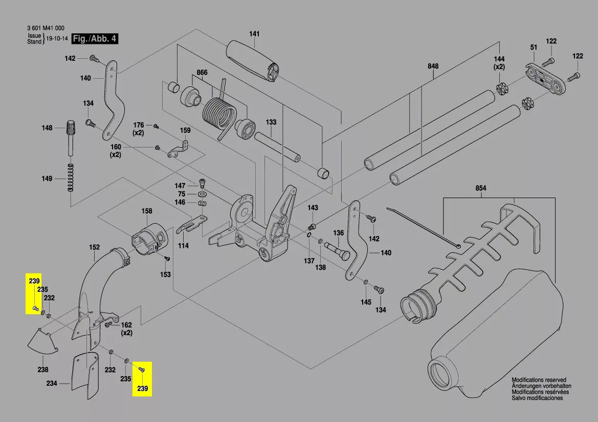 vis réf. 1 609 B00 633 Bosch